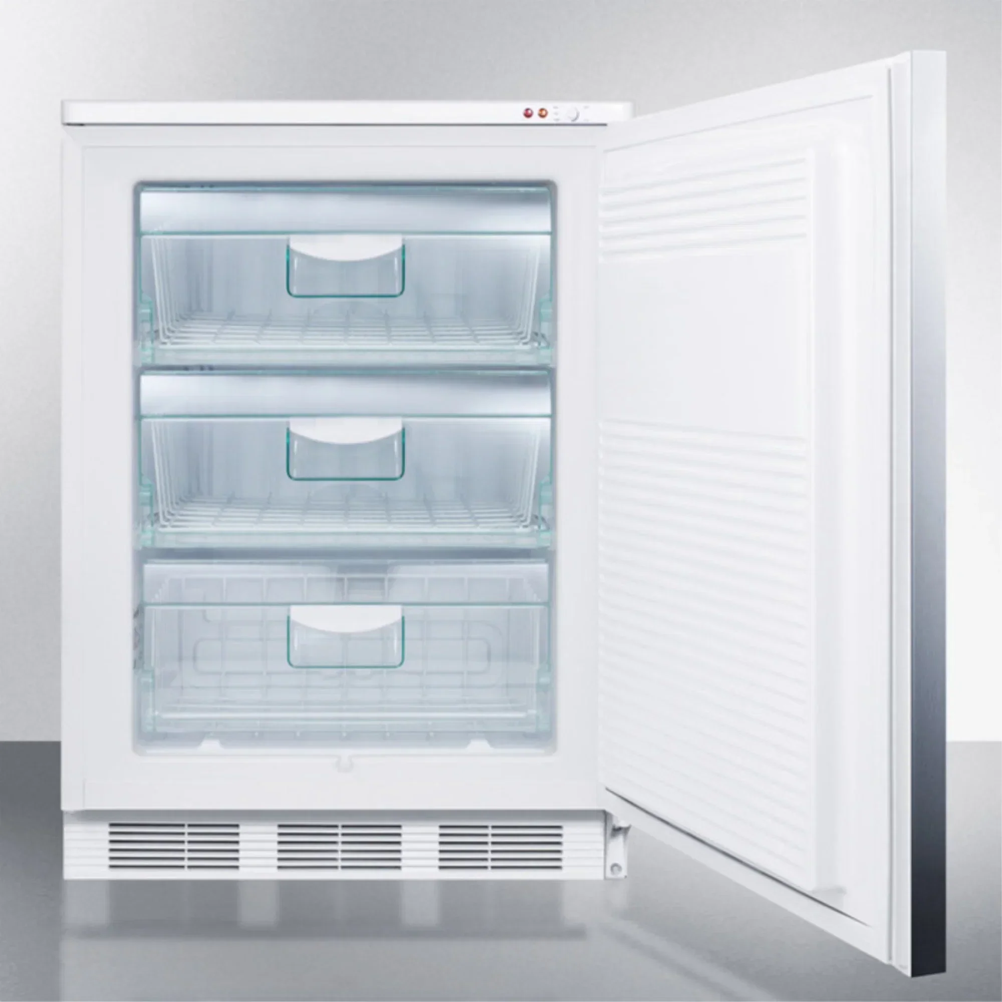 Accucold Built-In -25 Deg C Manual Defrost All-Freezer, 25.13 x 24 in, White - VT65MLBISSHH - Image 4