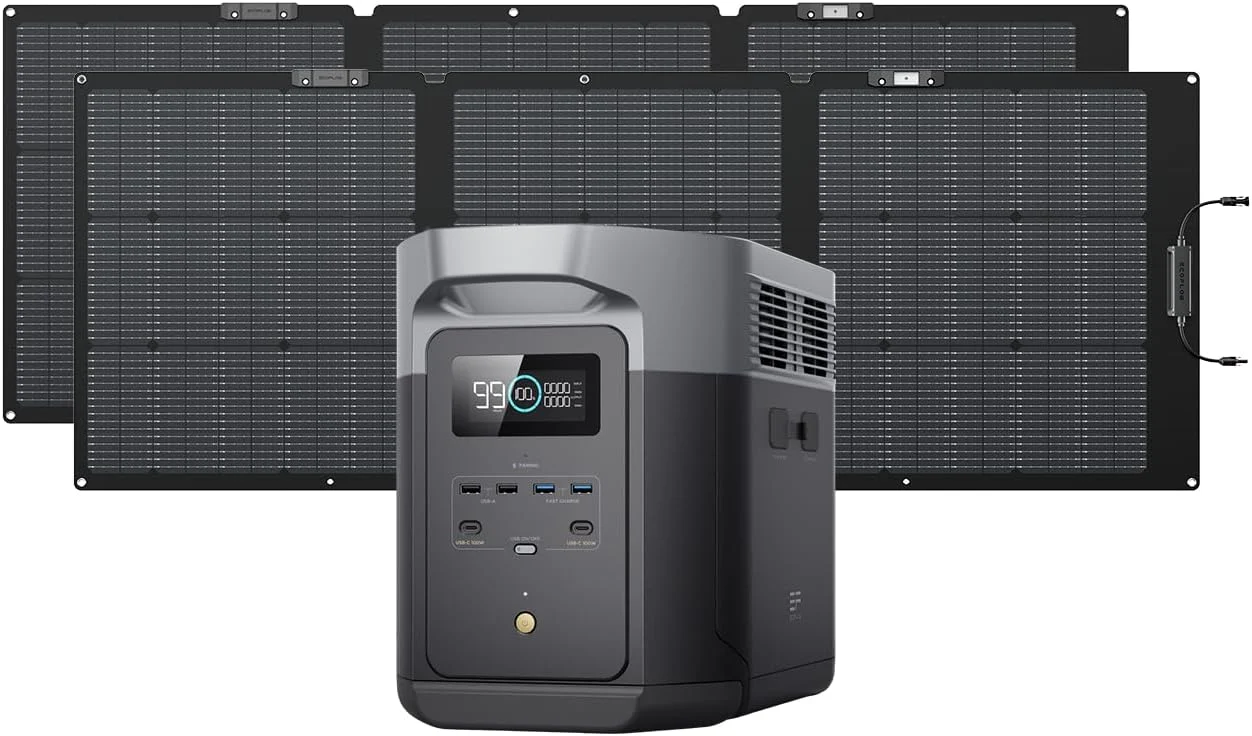 2400W Portable Power Station with Solar Generator Function - Image 15