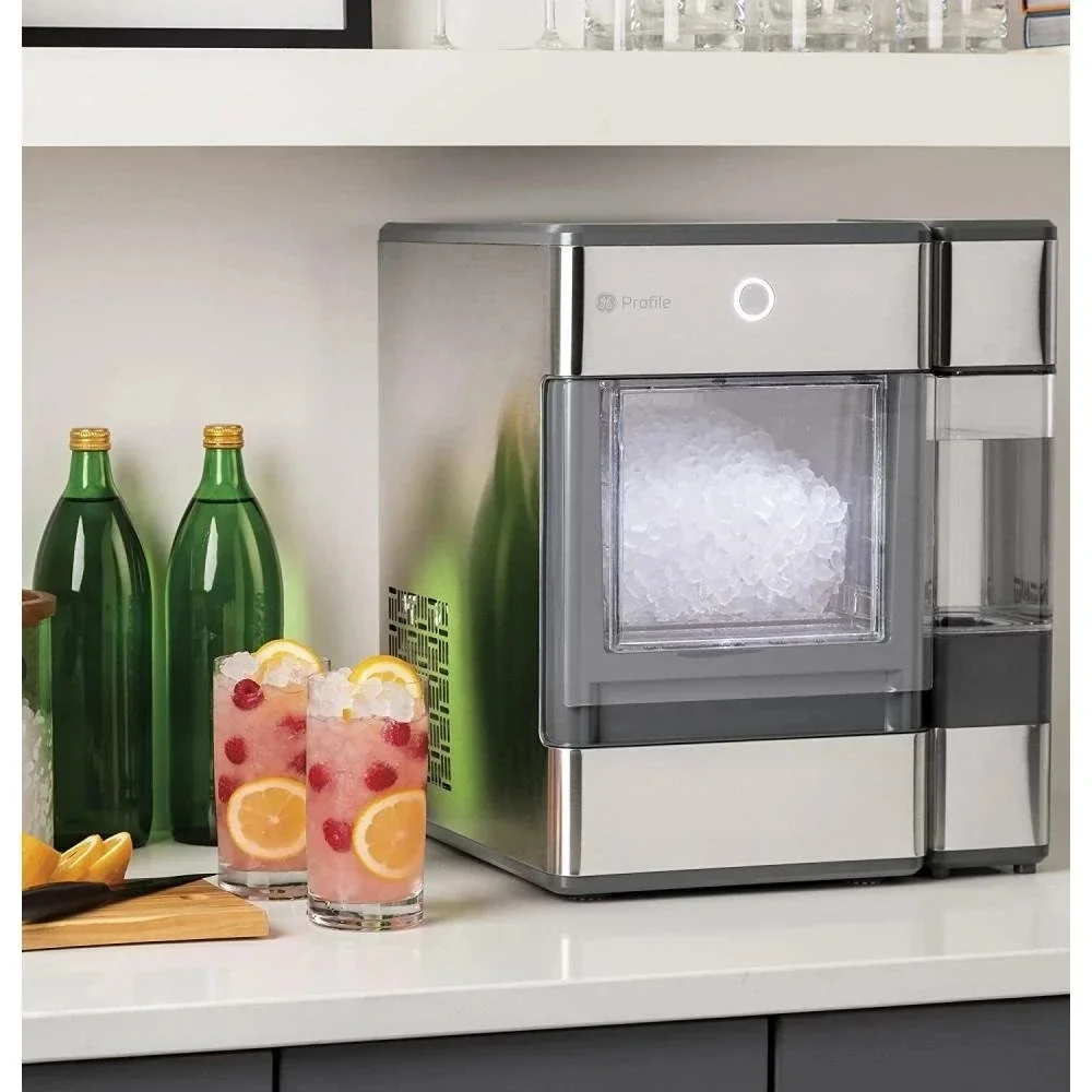 GE Profile Opal Countertop Nugget Ice Maker, Stainless Steel - OPAL01GEPKT - Image 2