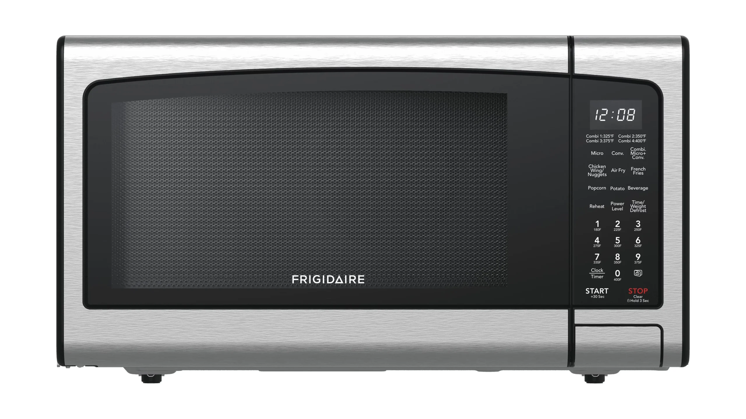 Frigidaire 3-In-1 Countertop Microwave Oven With Air Fryer And Convection, 1.1 Cu. Ft., Stainless Steel