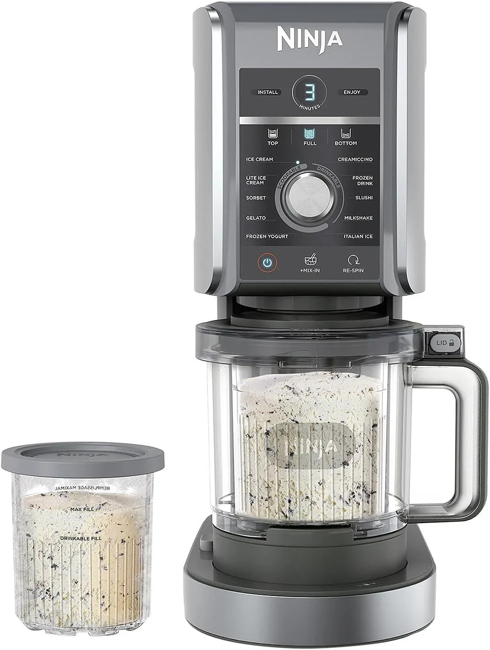 Ninja CREAMi Deluxe 11-in-1 Luxury Ice Cream and Frozen Dessert Maker - Image 5