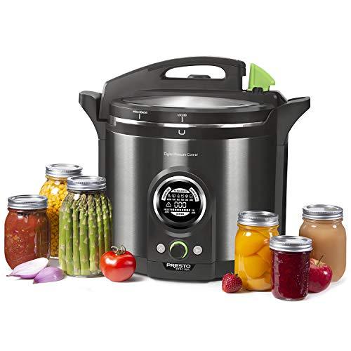 Presto Digital Pressure Canner, 12Qt, Black Stainless - 02144 - Image 5
