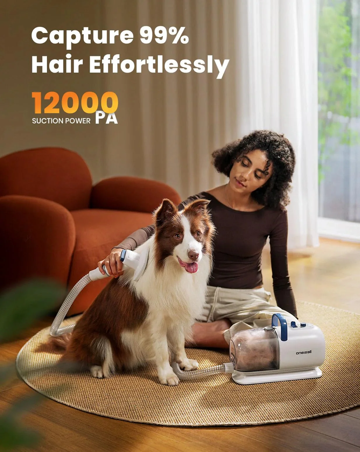 8-In-1 Dog Grooming Vacuum And Dryer Kit - Image 6