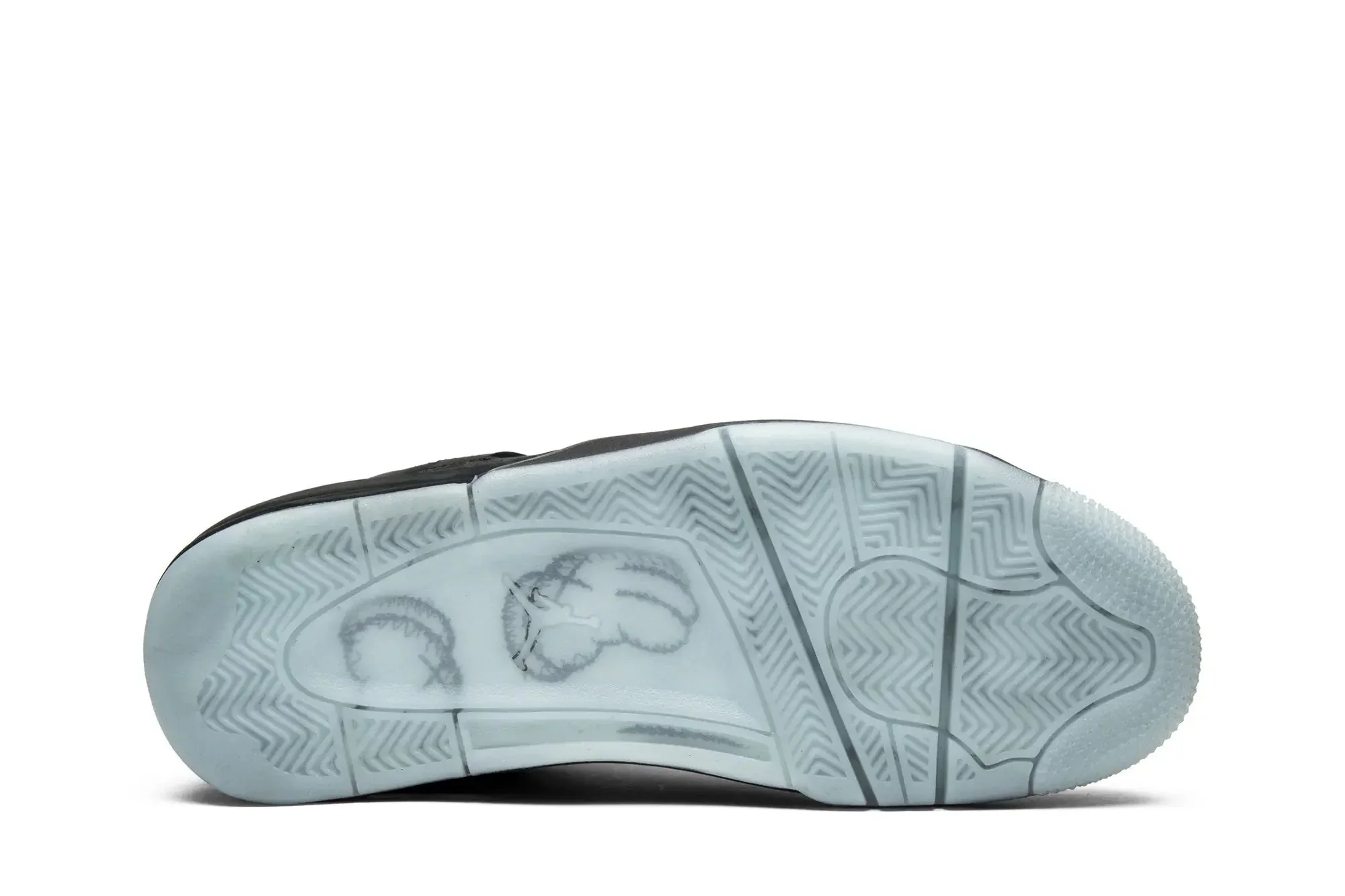 KAWS x Jordan 4 Retro Black - 930155 001 - Image 4