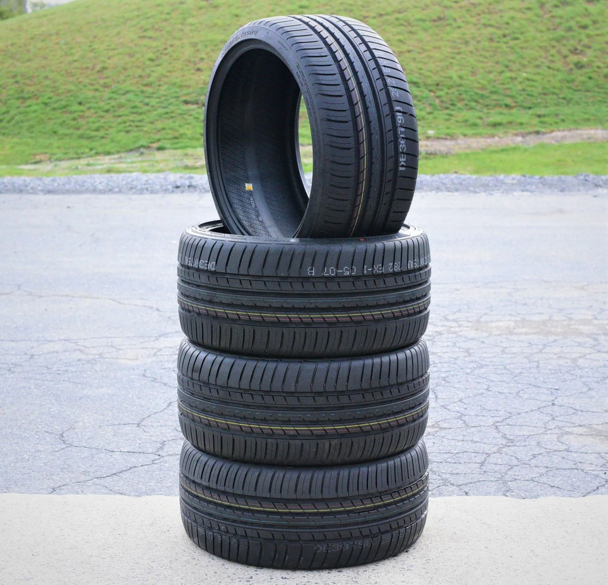 A set of four (four) 255/35R19 ZR 96Y XL full season performance tires fit: 2013 Audi A4 Quattro Premium Plus, 2009-14 Audi A4 base - Image 3