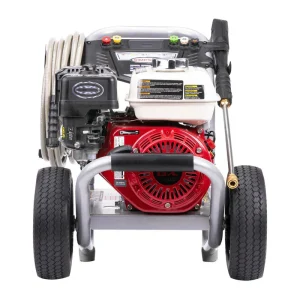 3700 PSI at 2.5 GPM with Triplex Pump Cold Water Professional Gas Pressure Washer **