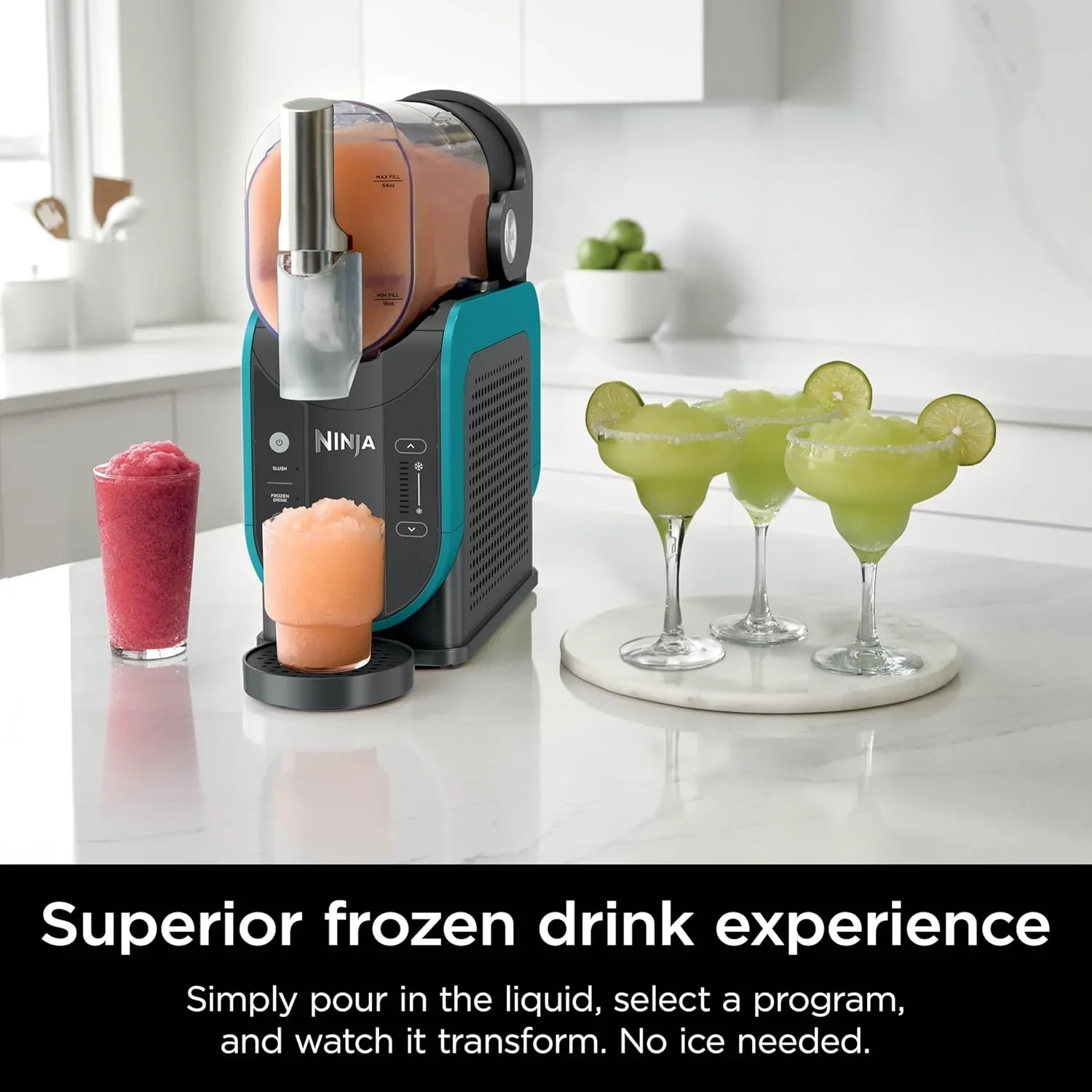 SLUSHi Frozen Drink And Slushie Machine, 88 oz, 5 Preset Programs, Black - FS301 - Image 12