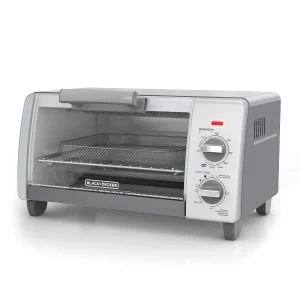 BLACK+DECKER Crisp 'N Bake 4-Slice Air Fry Toaster Oven - Gray