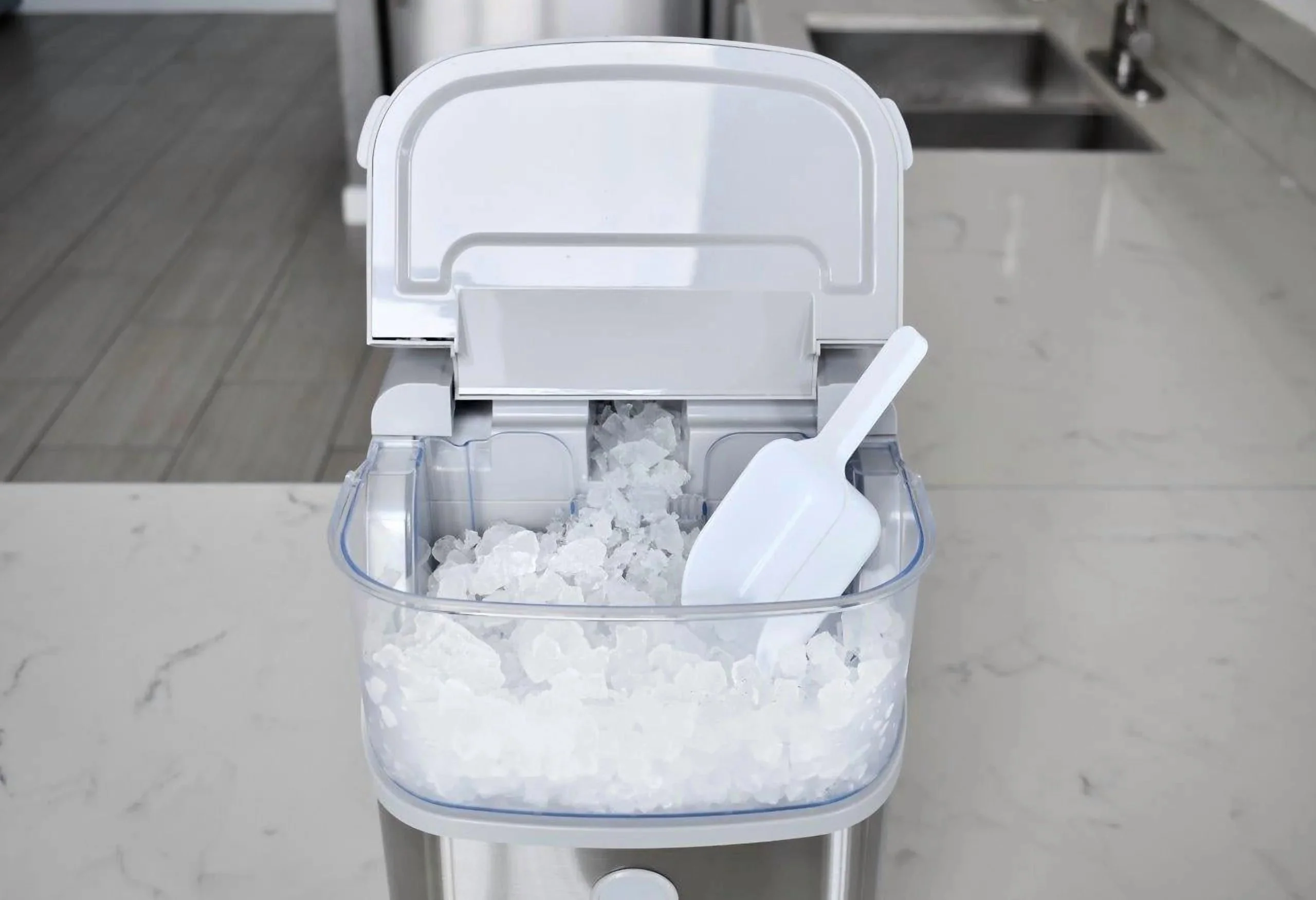 Frigidaire Nugget Ice Maker, 33 Lbs., Black Stainless Steel - EFIC228 - Image 23
