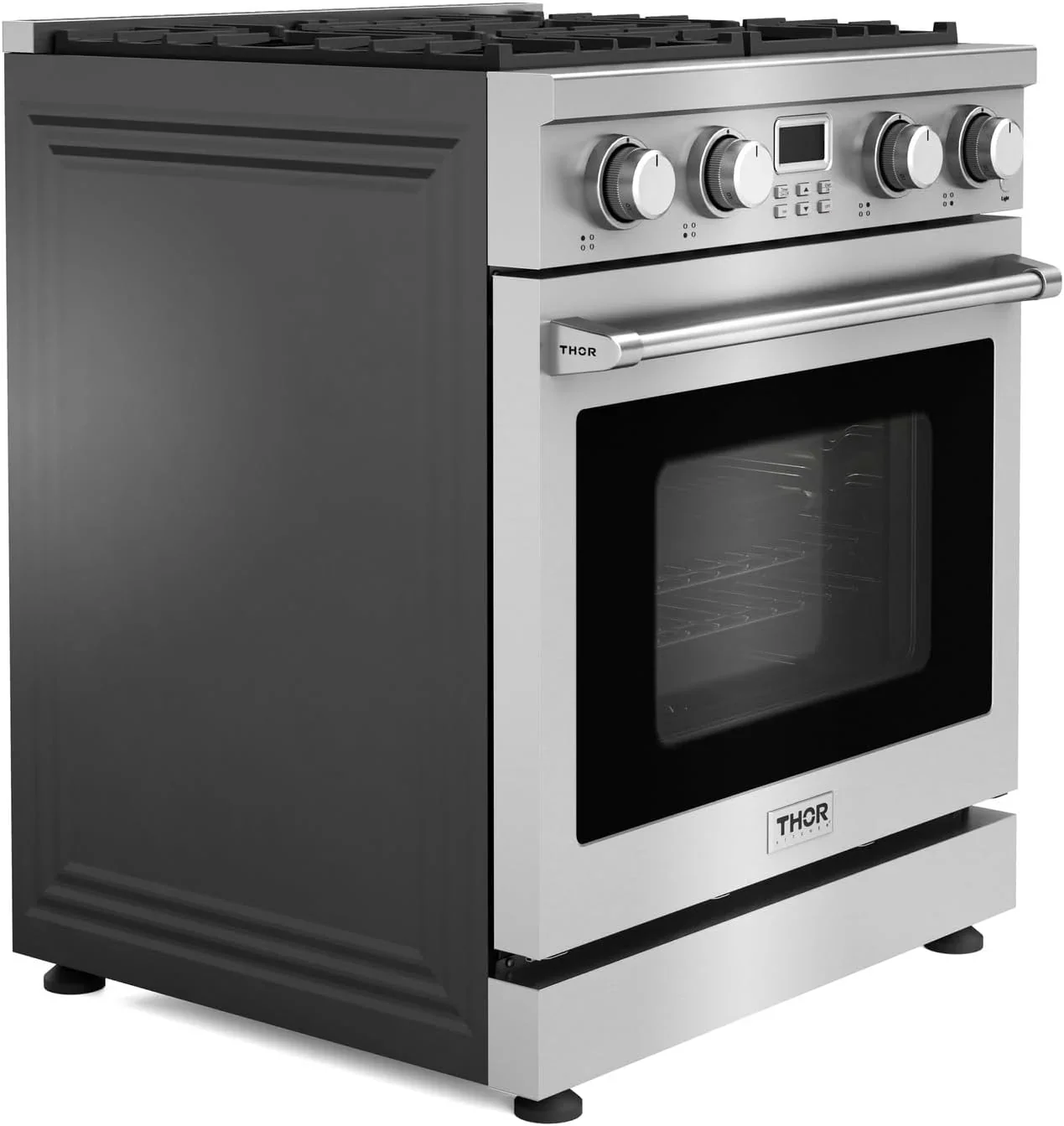 Thor Kitchen 30-Inch Gas Range, Stainless Steel, 4.8 Cubic Feet - ARG30 - Image 5