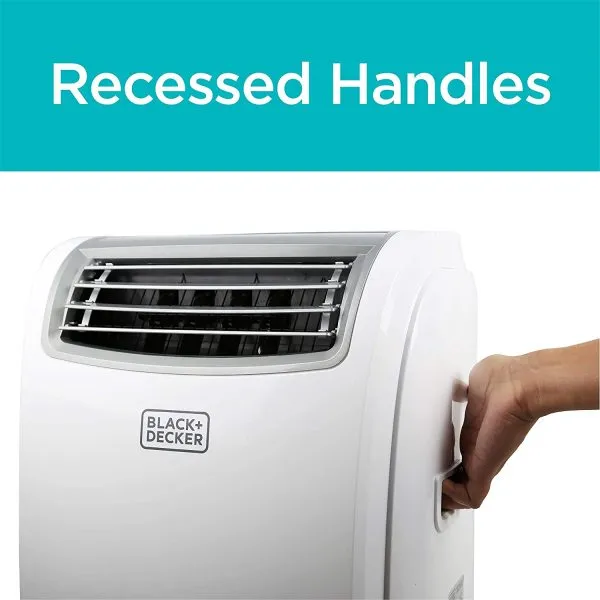 BLACK+DECKER Portable Air Conditioner With Heat, 14,000 BTU, White - Image 6