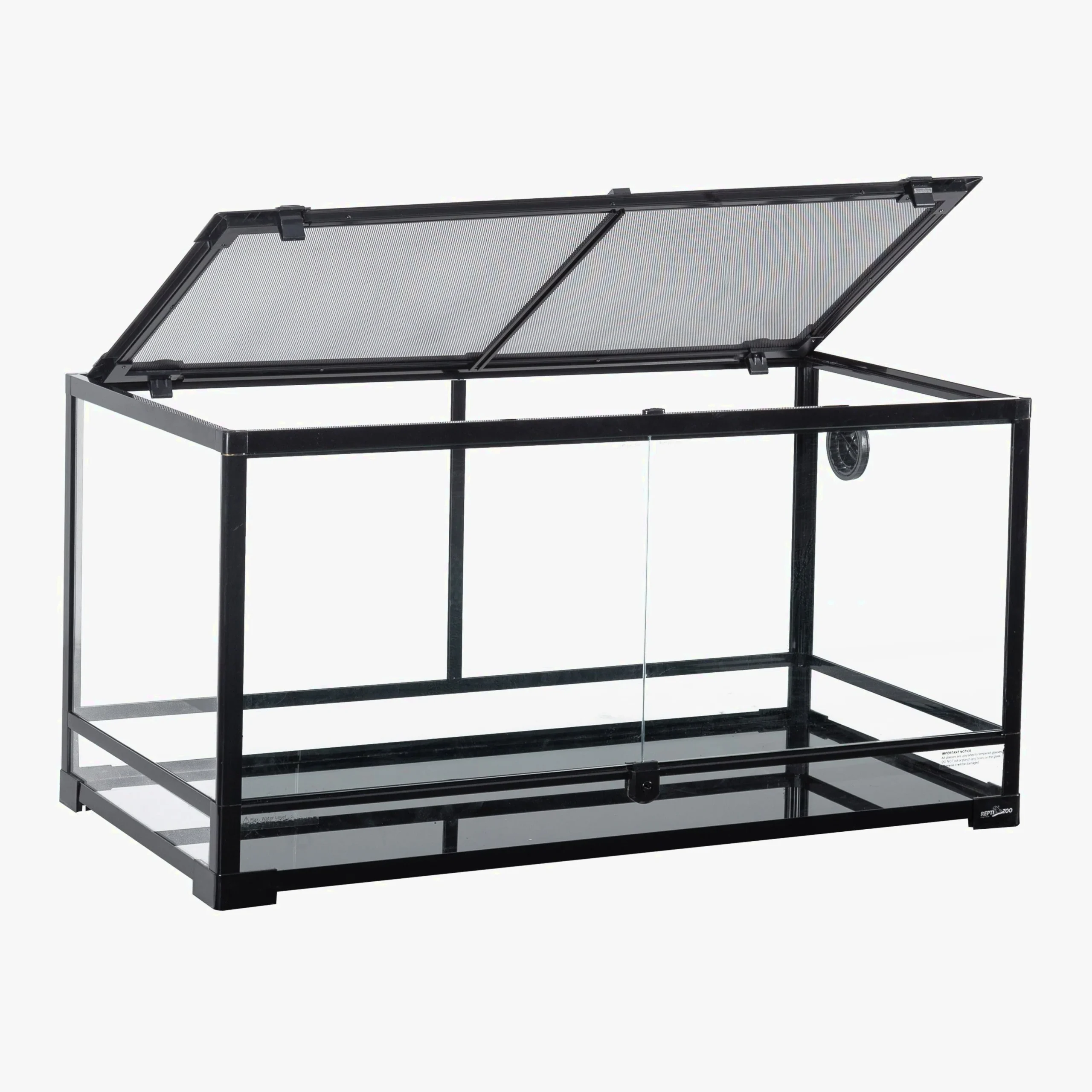 REPTI-ZOO Glass Terrarium, Front Double Doors, 40 Gallon - Image 4