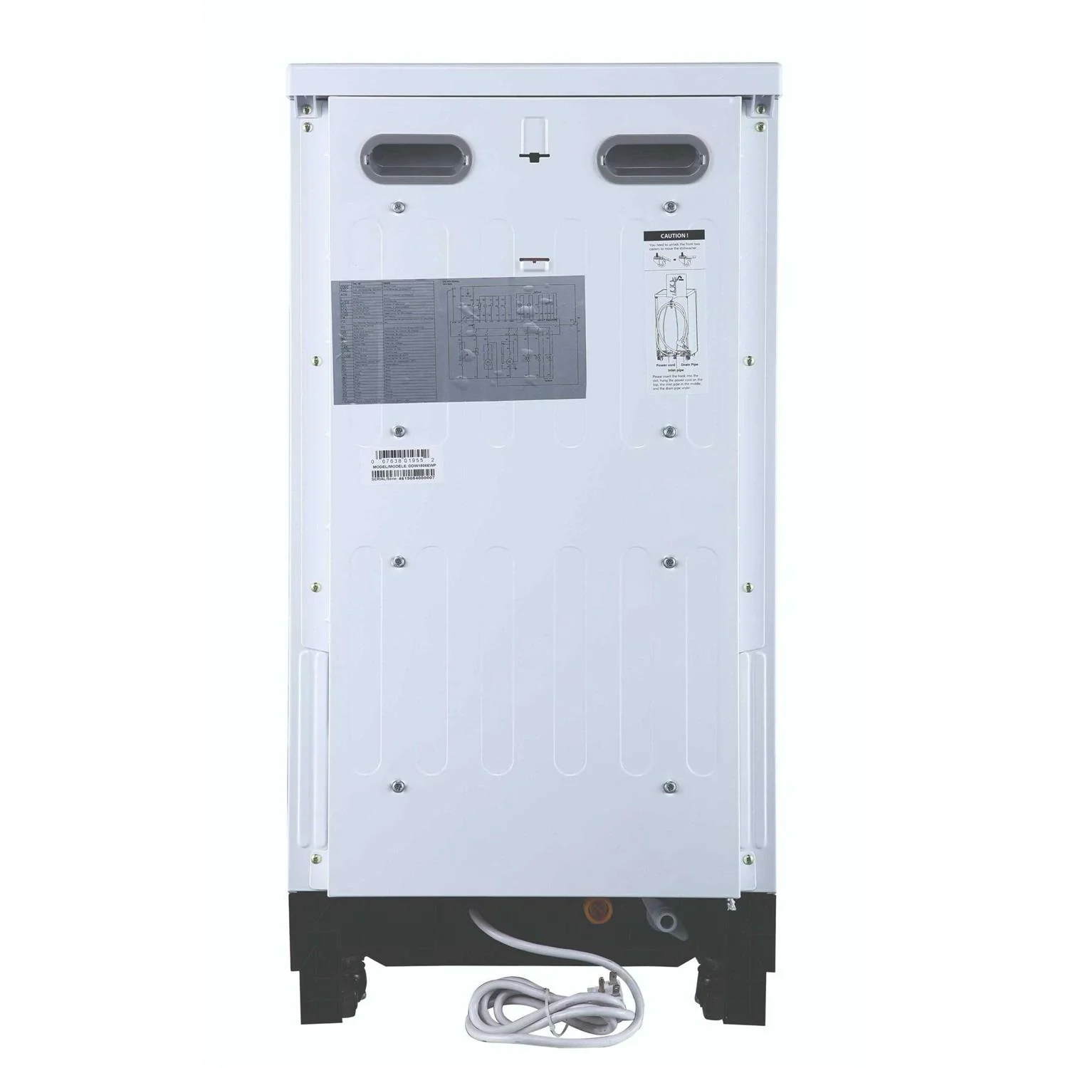 Danby 18 in Portable Dishwasher, 8 Place Settings - DDW1805EWP - Image 3