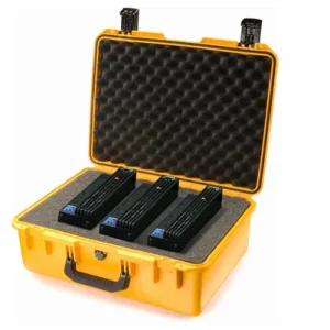 Case with Foam Yellow