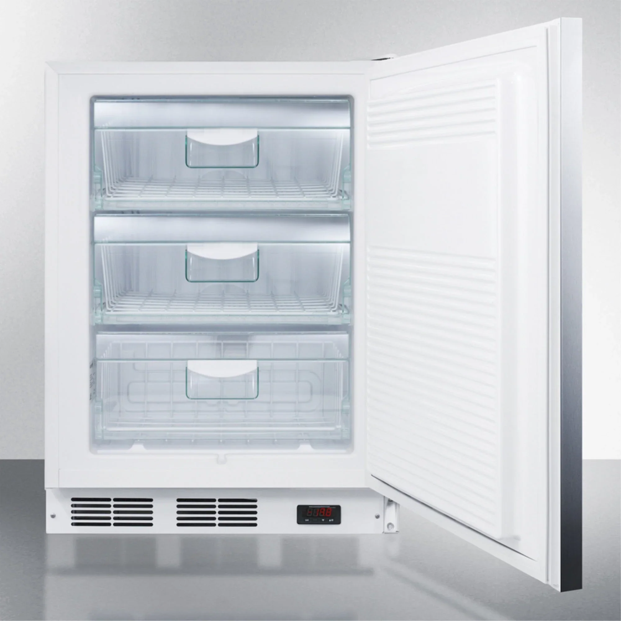 Commercial Built-In Medical All-Freezer, -25 C Capable, 32 Inch Height, Stainless Steel Door - Image 3