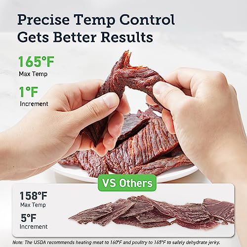 Meat jerky food dehydrator, 600 watt dehydration dryer - Image 6