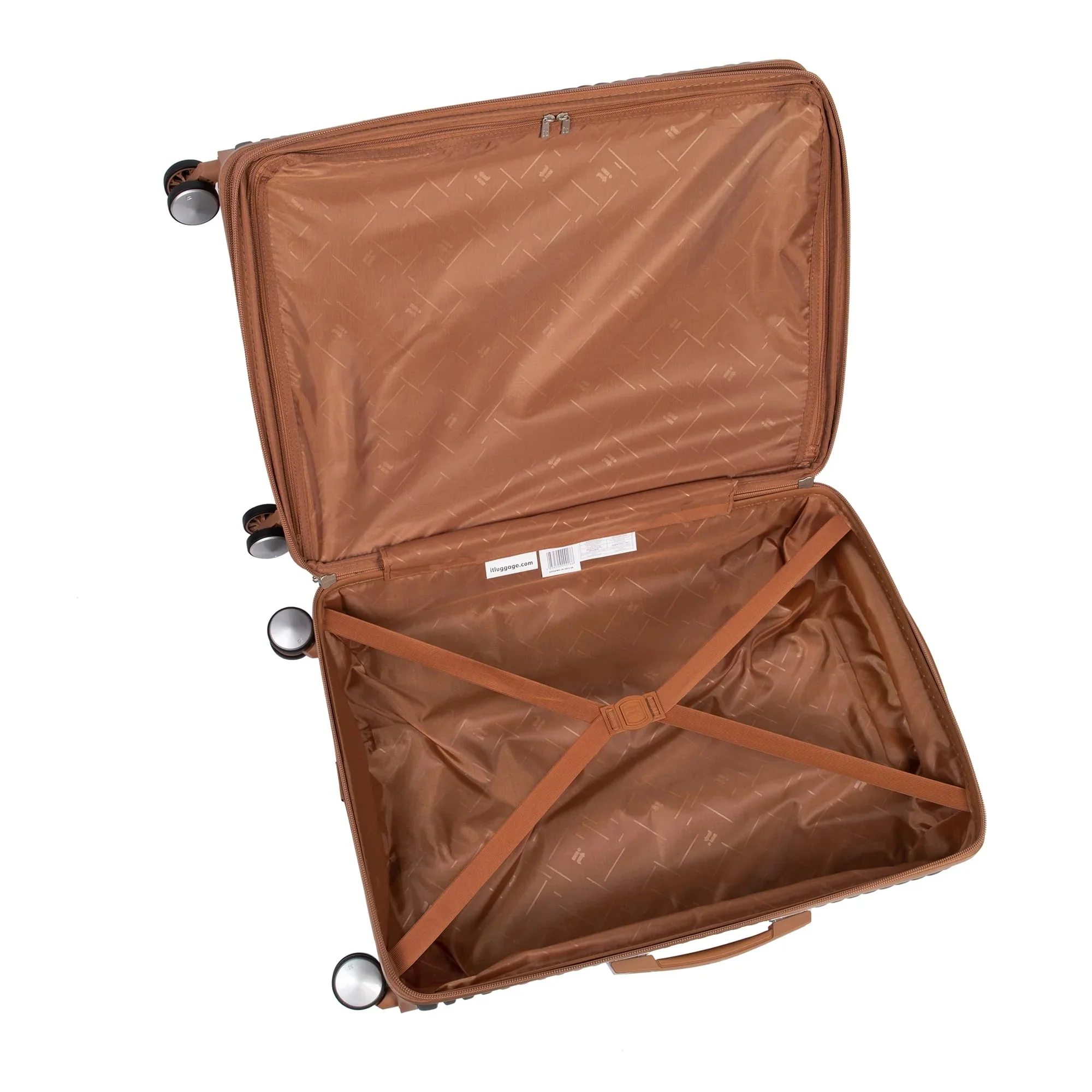 it luggage Hardside Expandable Checked Spinner Luggage 31 inch, Gray - Replicating - Image 5
