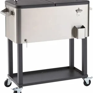 Stainless Steel Cooler with Cover (100 Quart)