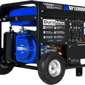 DuroMax XP13000EH 13,000-Watt Dual Fuel Portable Generator Gas & Propane Electric Start