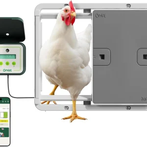 Omlet Smart Automatic Chicken Coop Door Opener - Wi-Fi Enabled
