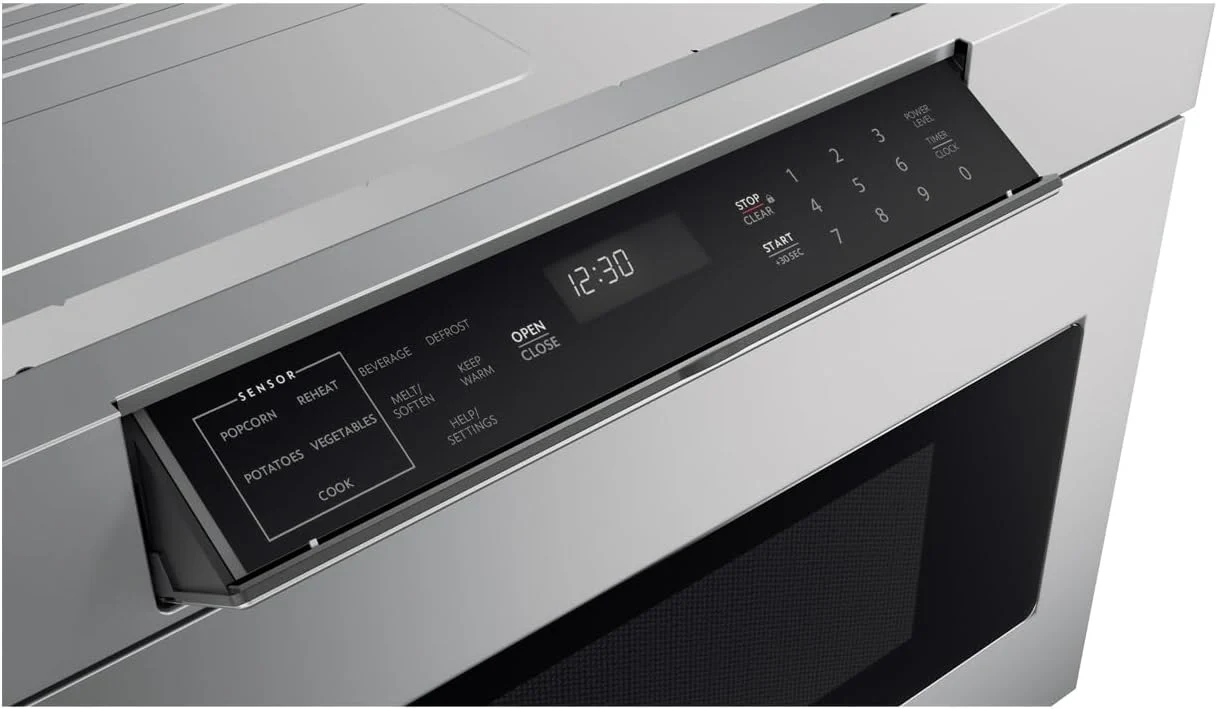 SHARP Microwave Drawer Oven, 24-inch, 1.2 Cubic Feet, 950 Watt - SMD2470ASY - Image 7