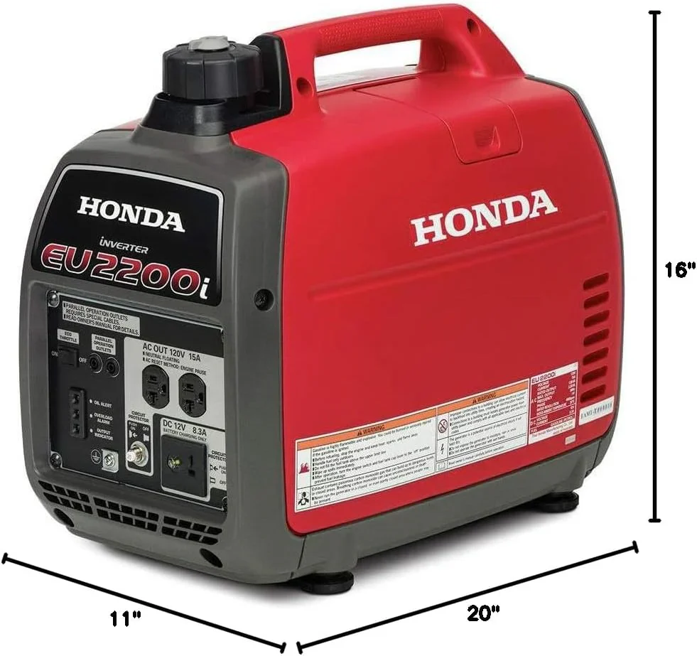 Honda 664240 EU2200i 2200 Watt Portable Inverter Generator with Co-Minder - Image 3