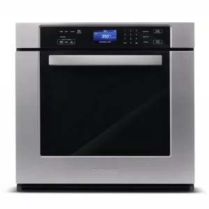 30 in. 5 cu. ft. Single Electric Wall Oven With True European Convection And Self Cleaning In Stainless Steel