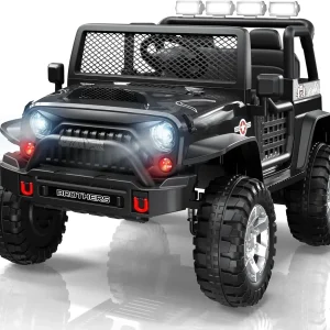 L8 Ride On Car 2 Seater 12V Kids Electric Car Remote Control 4-Wheel Suspension Bluetooth Speaker