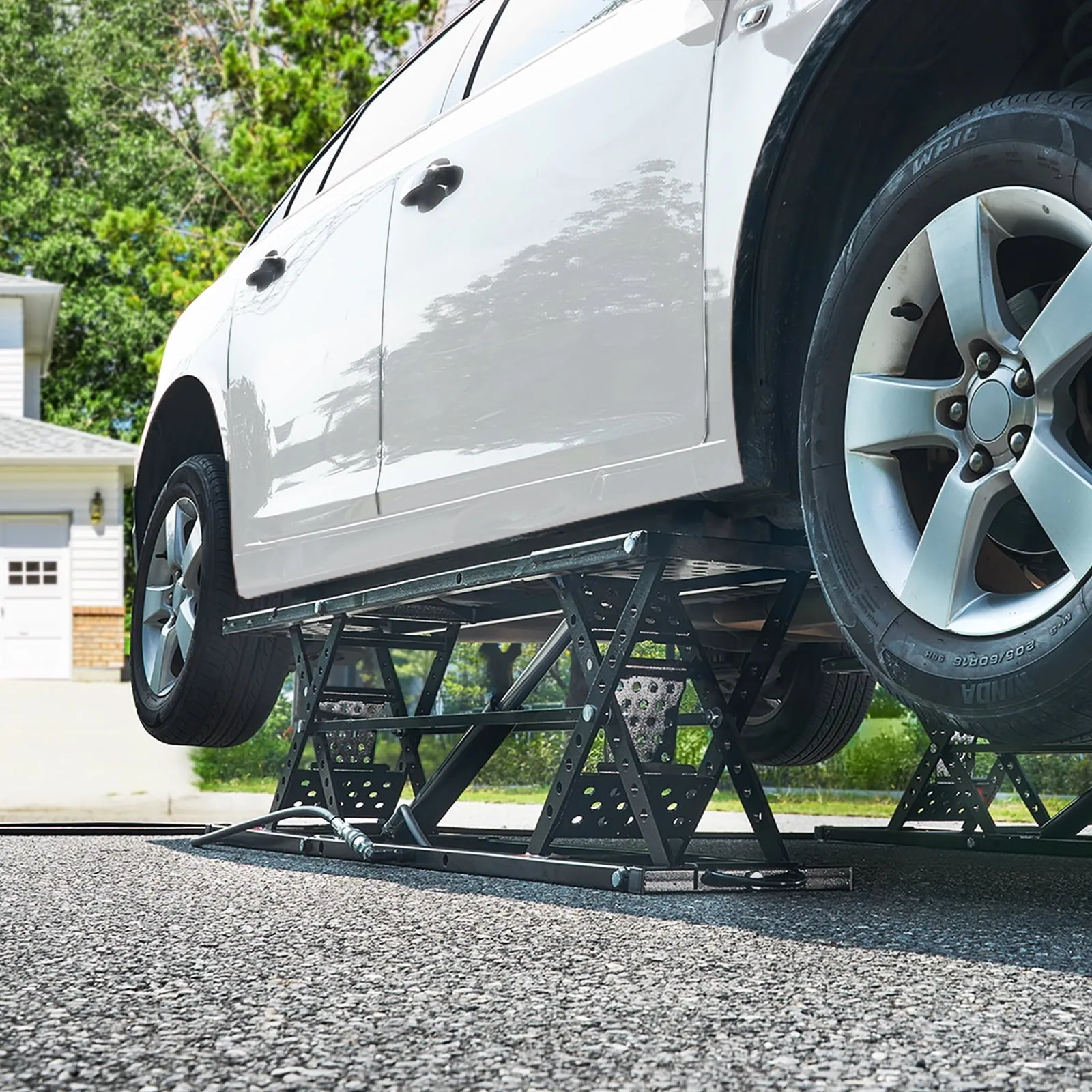 Portable Car Lift 5000 LBS Automatic Car Lift System Jack for Home Garage - Image 2