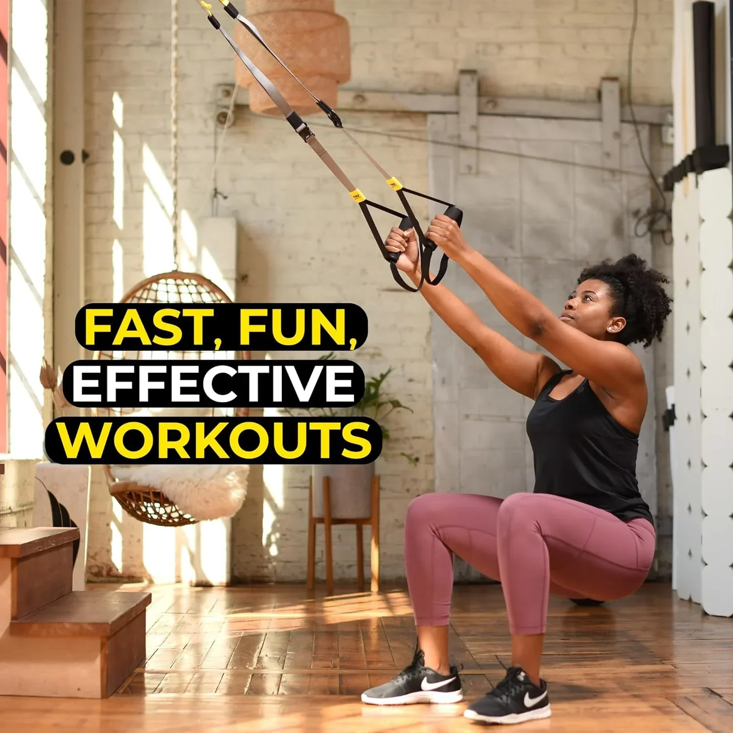 TRX GO Suspension Trainer, At Home, Portable Gym Workout, For Strength Training - Image 4