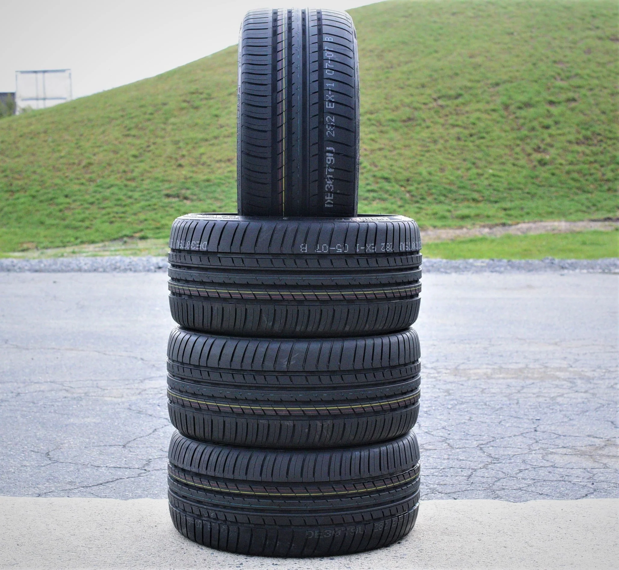 A set of four (four) 255/35R19 ZR 96Y XL full season performance tires fit: 2013 Audi A4 Quattro Premium Plus, 2009-14 Audi A4 base - Image 5
