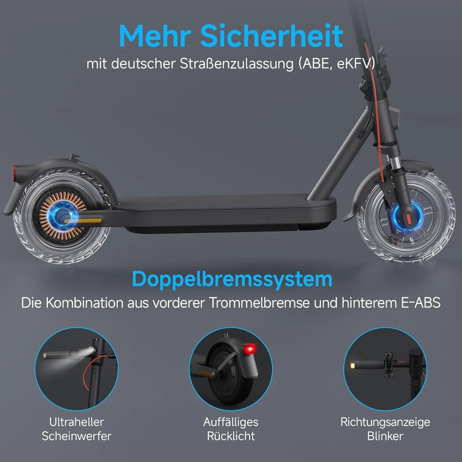 Xiaomi E-Scooter with German Road Legal (Max 20 km/h, Up to 70 km Range & 25 Percent Incline, Pneumatic Tyres, Dual Brakes, Display, Aluminium Body, App) - Image 55