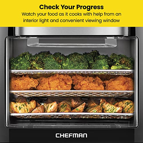 CHEFMAN Multifunctional Digital Air Fryer Rotisserie Dehydrator Convection Oven - 10-Liter - Image 6