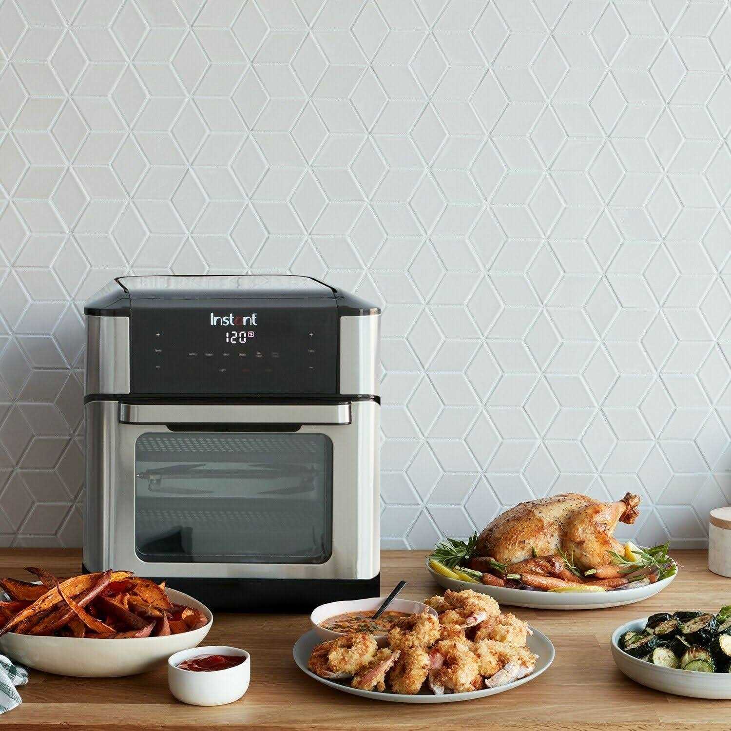 Instant Vortex Plus Air Fryer Oven, 10 Quart, Stainless Steel - Image 4