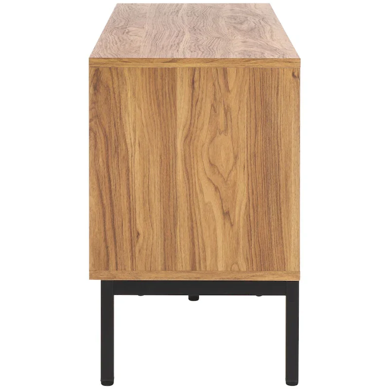 SAFAVIEH Deandra 4-Door Media Stand for Entertainment - Accommodates Up to 65-Inch Flat Screen TV - Dimensions: 60.8" W x 17.7" D x 24.6" H - Image 23
