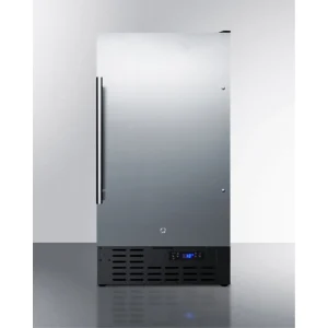 ADA-Compliant 18 inch Wide Frost-Free Freezer, Stainless Steel - Built-In Or Freestanding