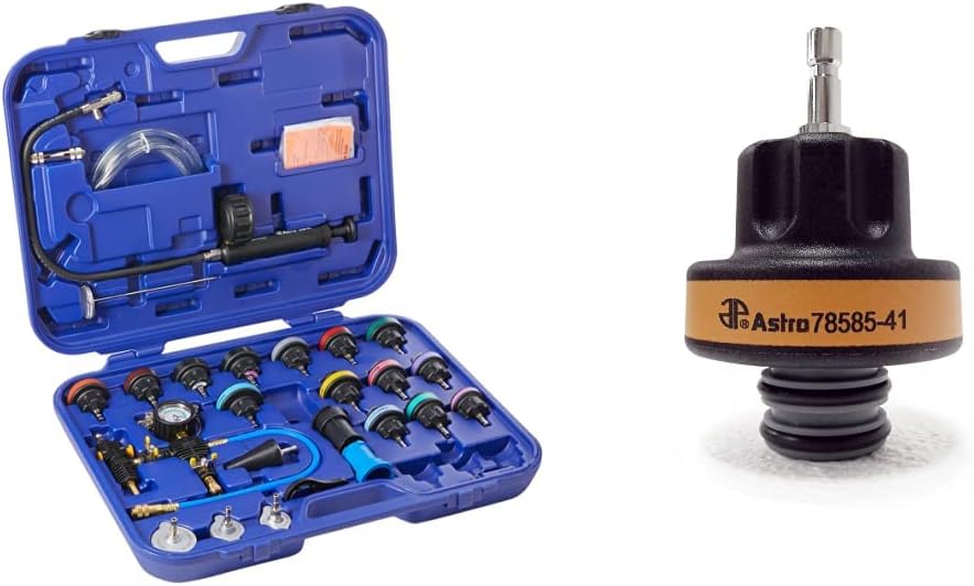 Pneumatic Tool 78585 Universal Radiator Pressure Tester & Vacuum Type Cooling System Kit - Image 10