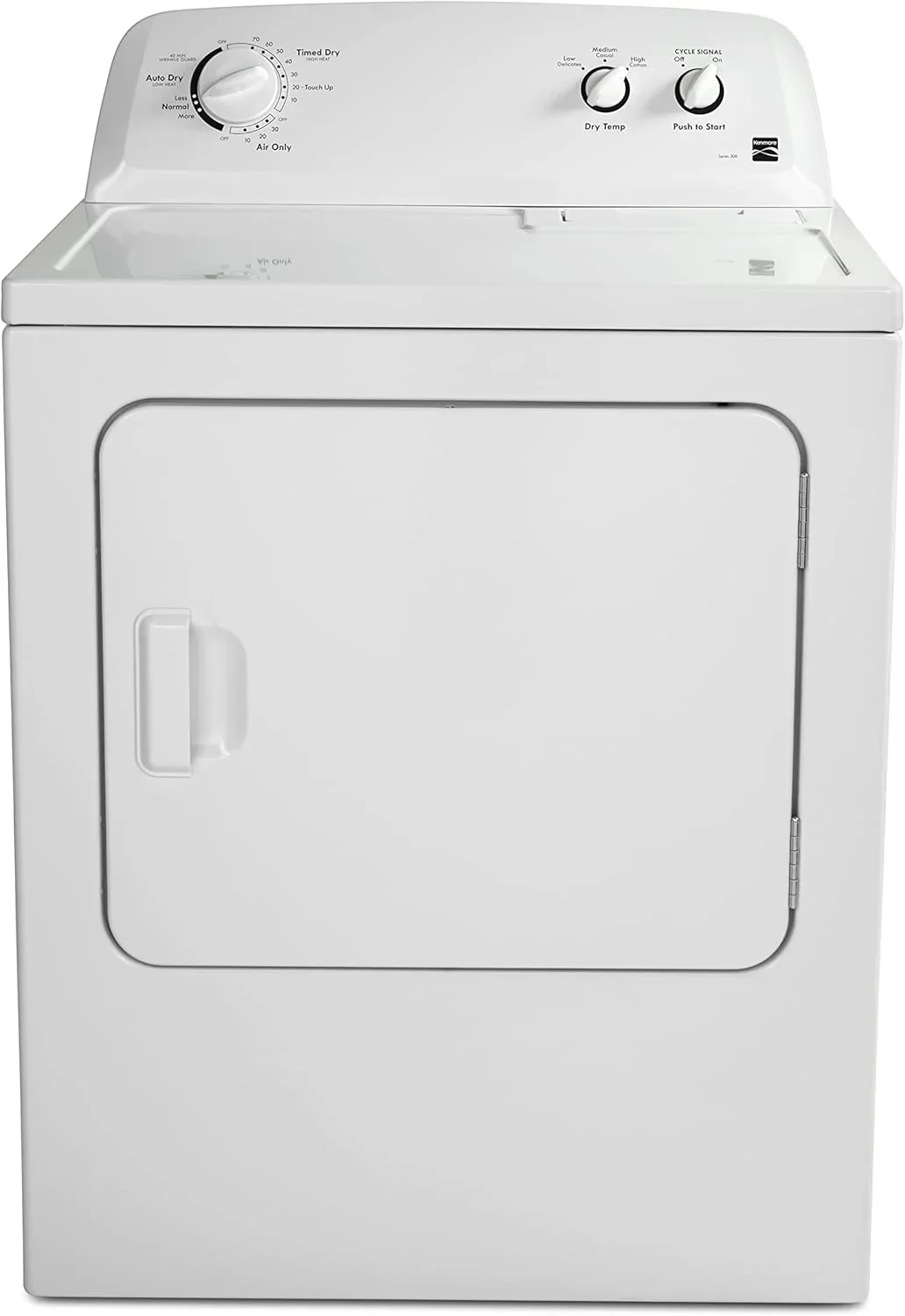 Kenmore Front Load Electric Dryer With Wrinkle Guard, 29in, 7.0 Cu. Ft., White - 62332 - Image 12
