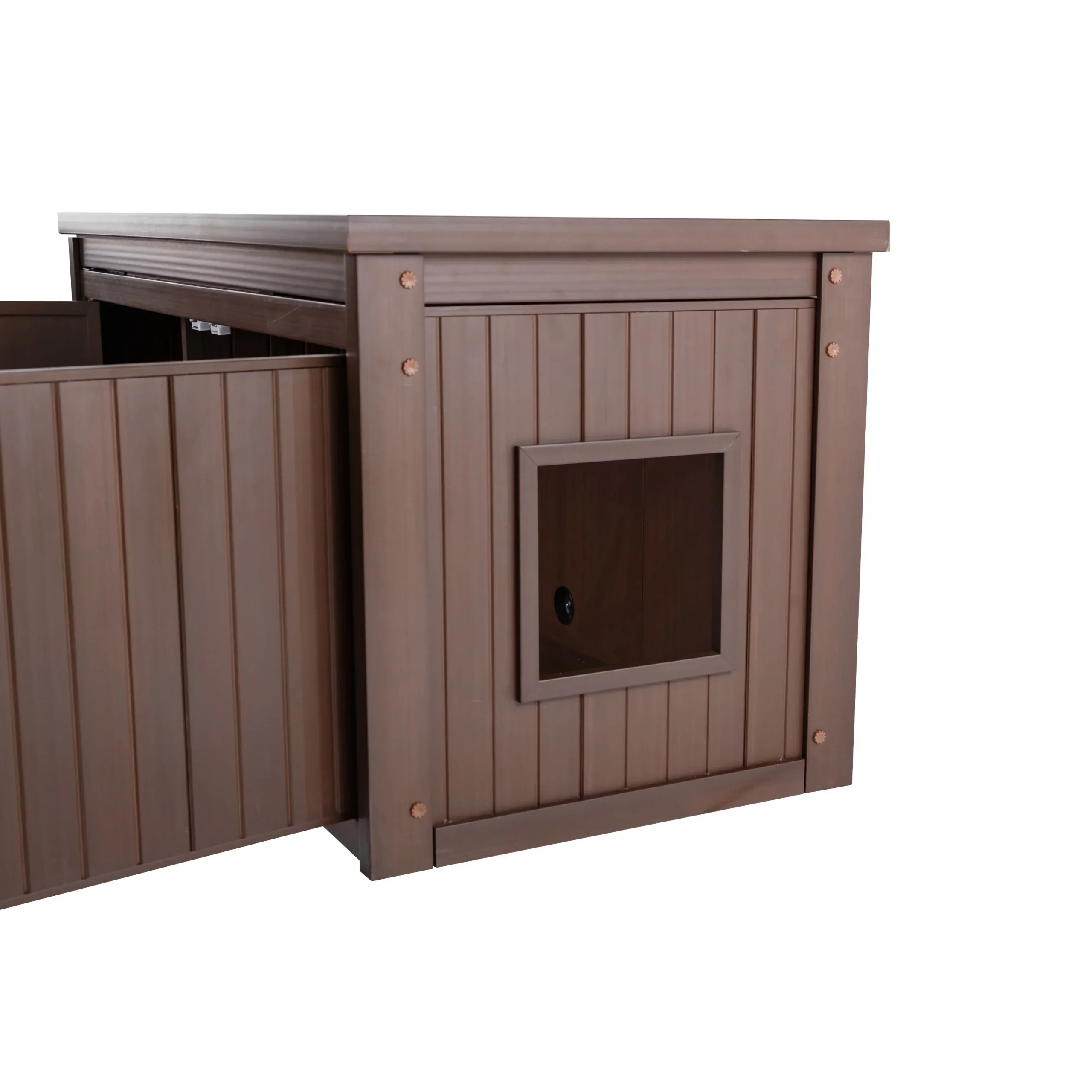New Age Pet ECOFLEX Litter Loo Bench Litter Box Cover - 22in L x 46.1in W x 23in H - Image 7