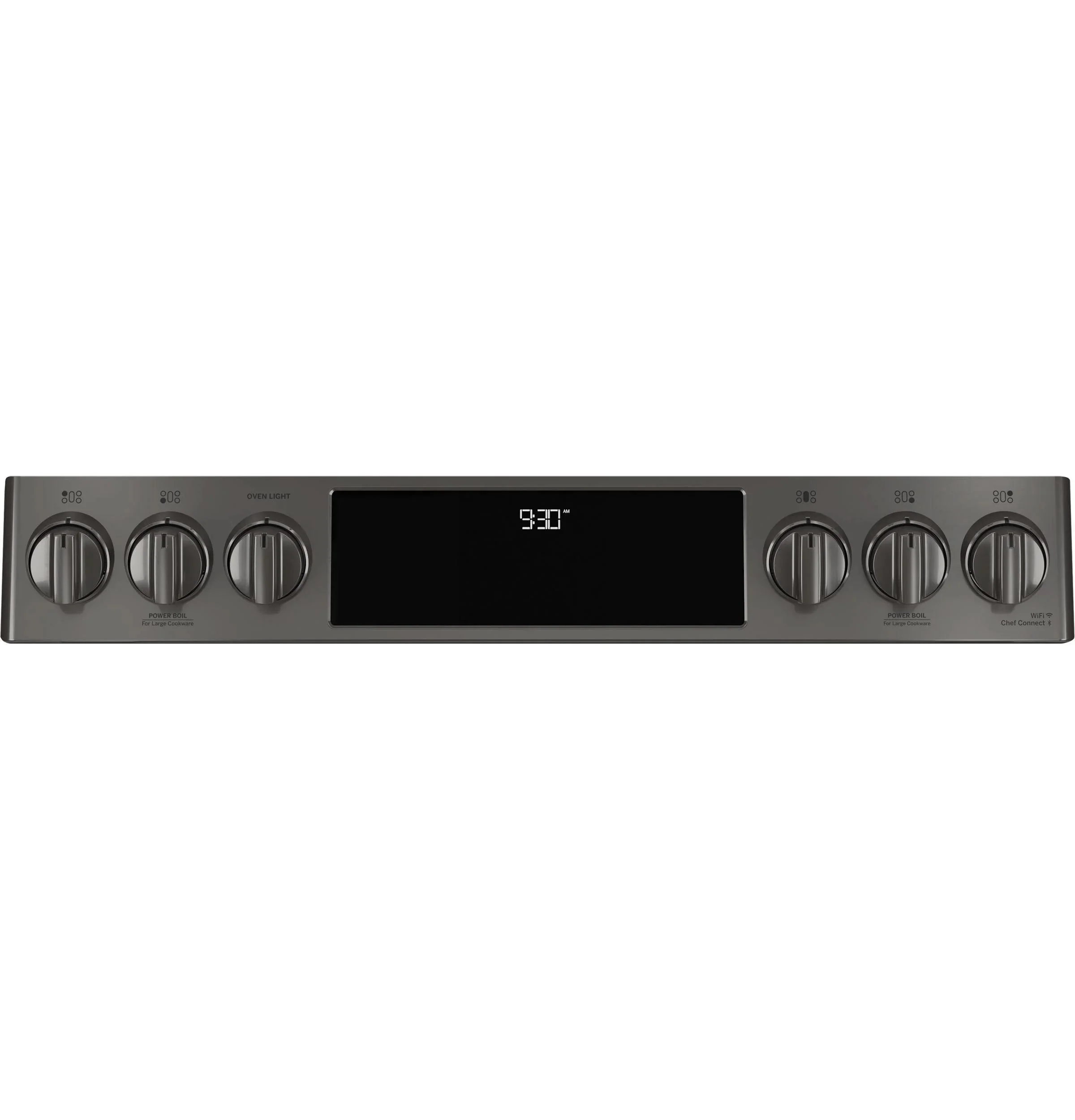 GE APPLIANCES Profile 30in Smart Slide-In Front-Control Gas Range, Black Stainless - PGS930BPTS - Image 4