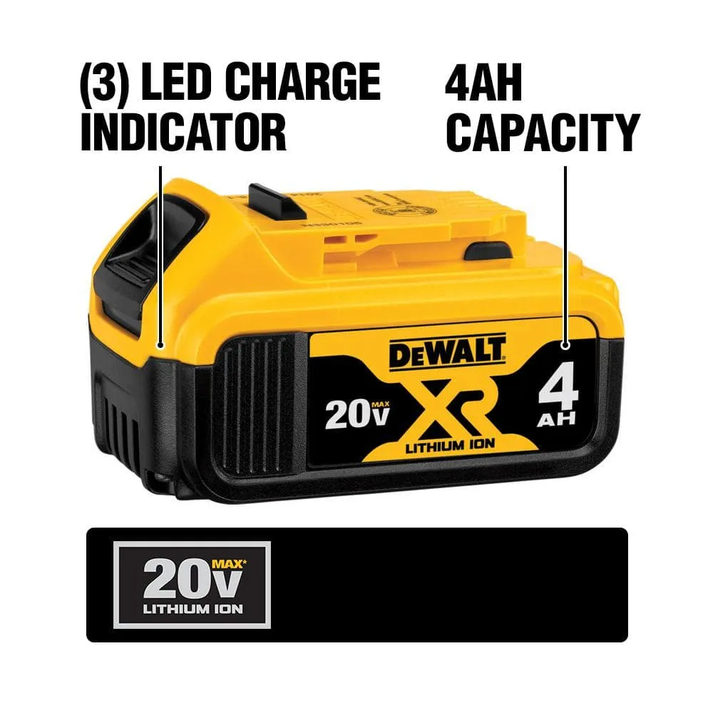 DW 20V MAX Cordless Battery Powered String Trimmer & Leaf Blower Combo - Image 4