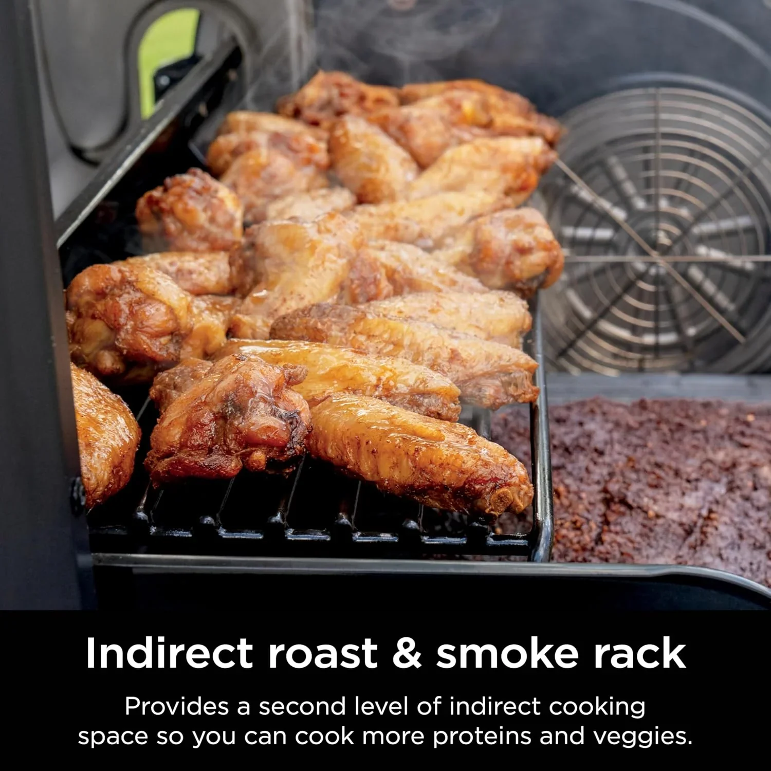 Ninja FlexFlame, Grill and Smoker, Electric and Propane Grill, Roaster, BBQ Grill, 5-in-1 Cooking System, 3 Burner, Digital Control, Outdoor Cooking, Griddle, Pizza Maker, Stainless Steel, PG301 - Image 31