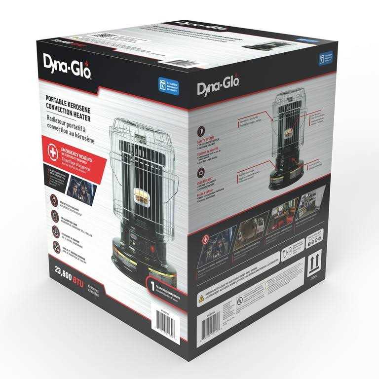 Dyna-Glo Indoor Kerosene Convection Heater 23,800 BTU - WK95C8C - Image 4