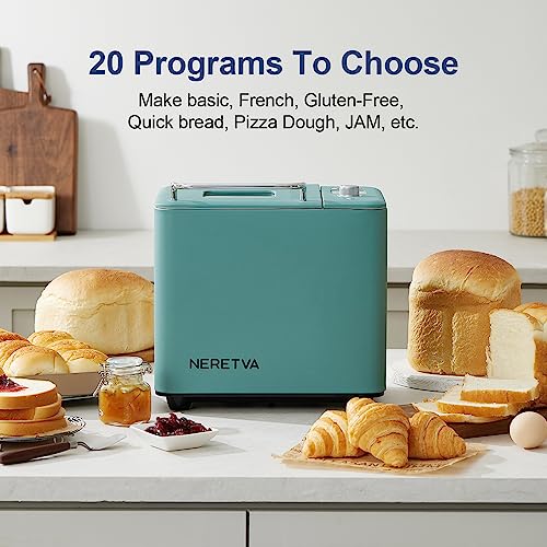 Neretva Automatic Bread Maker Machine With Sourdough Setting - 20-in-1 - Image 6
