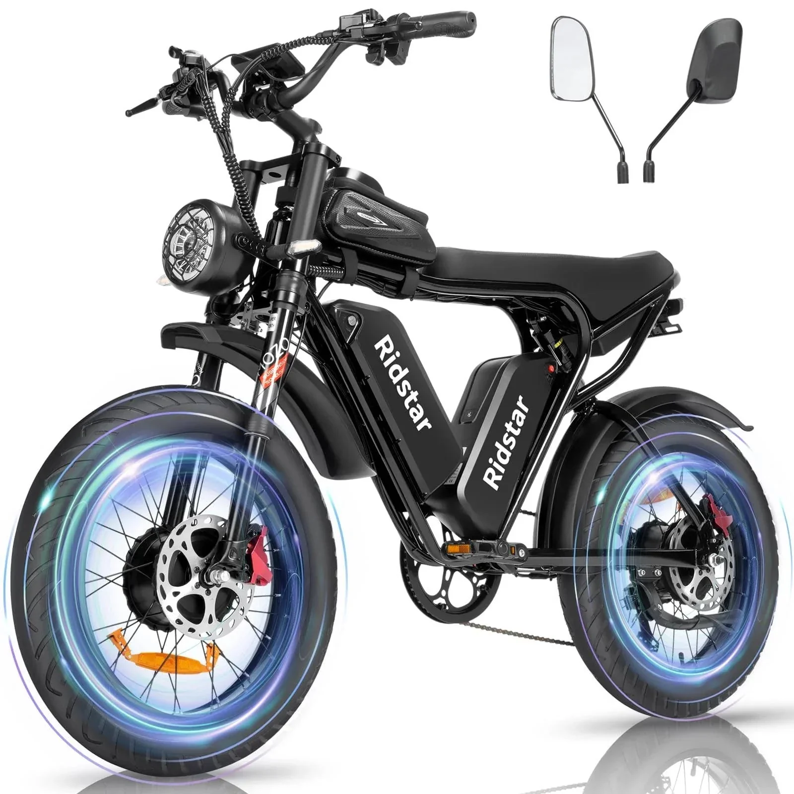 Bopzin Dual Motor Electric Bike Q20PRO-2000W 52V 40Ah