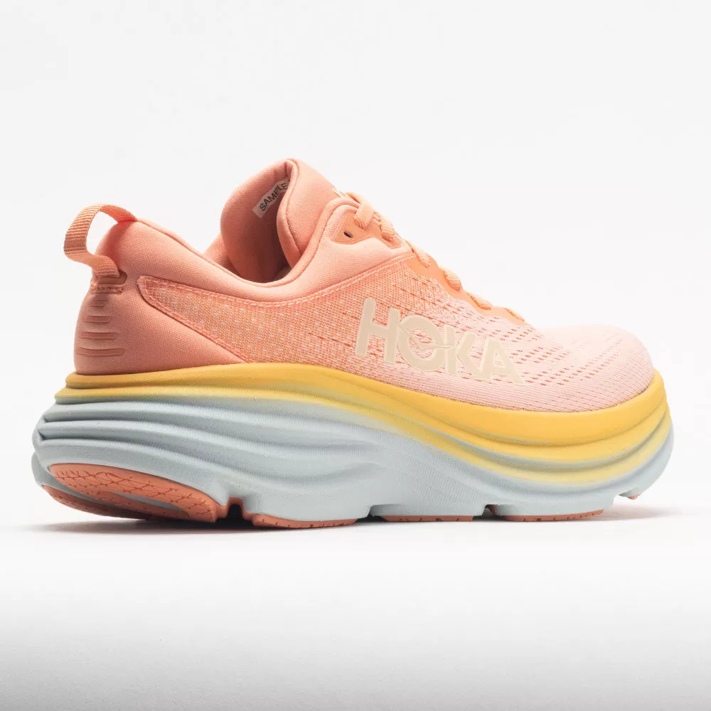 Women's Running Shoes - Bondi 8, Shell Coral/Peach Parfait - Image 6