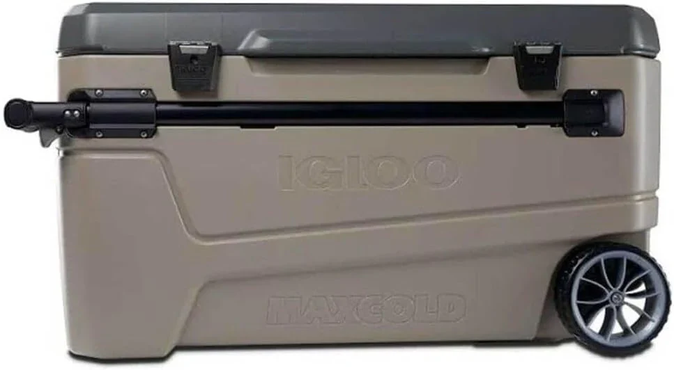 110QT Glide Cooler with Wheels and Telescoping Handle - Image 2