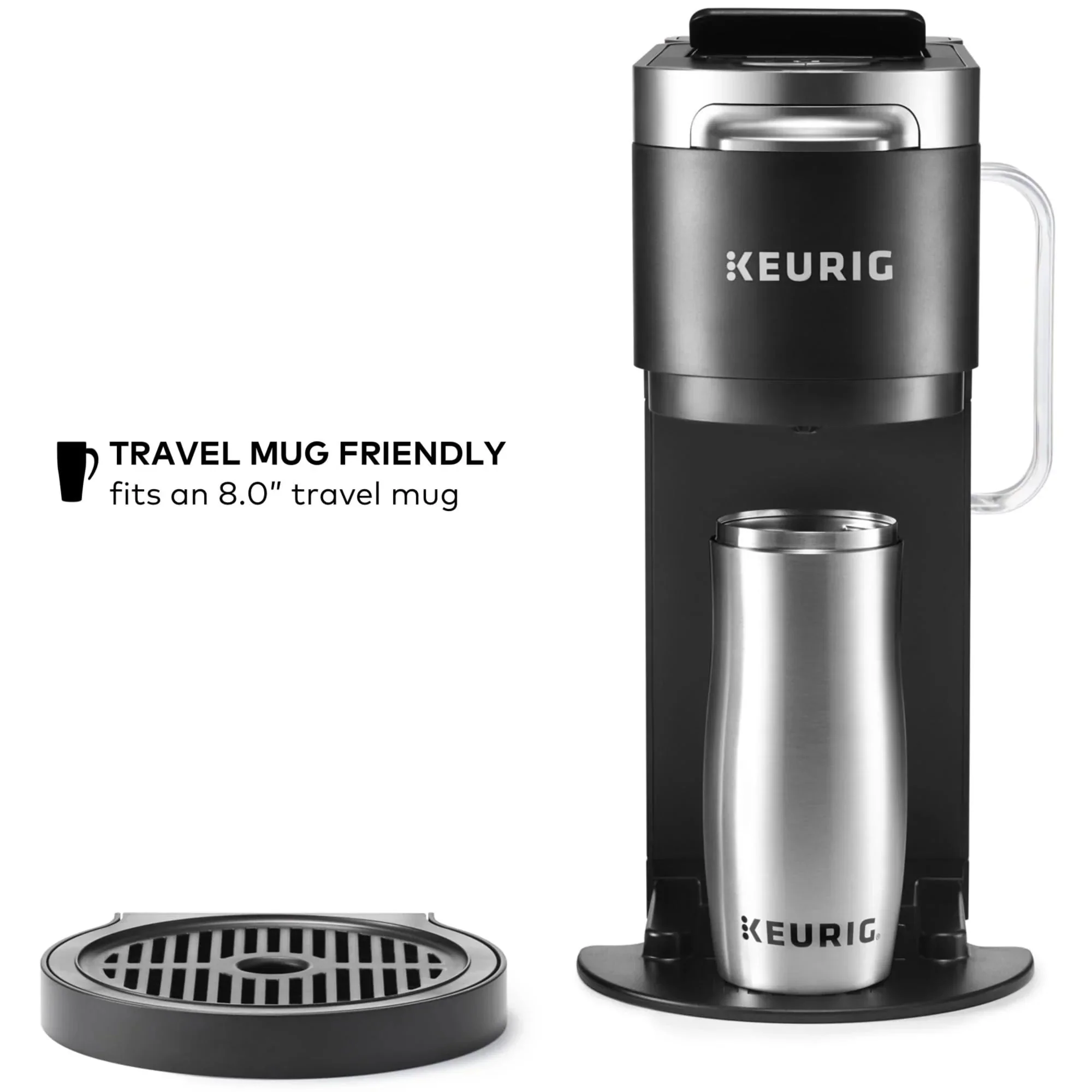 Keurig Single Serve & Carafe Coffee Maker, 60 oz Water Reservoir, 12-Cup Thermal Carafe - K-Duo Plus - Image 7