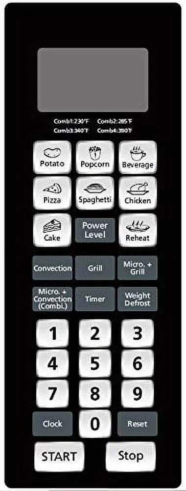 Impecca Countertop Microwave Oven 1.2 cu. ft., 1000 Watts, Stainless Steel - CM-1295ST - Image 4