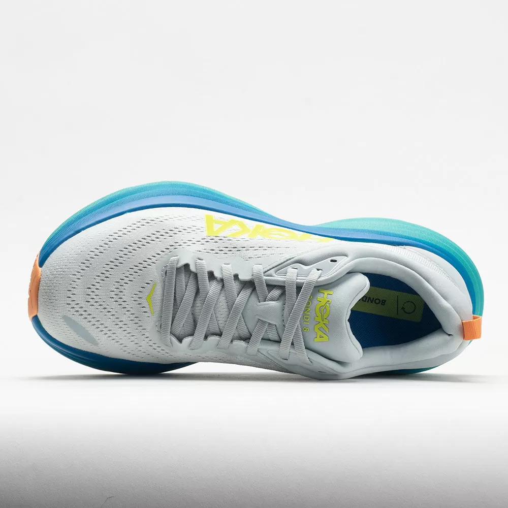 Men's Bondi 8 Running Shoes - Ice Flow/Bit of Blue - Image 3
